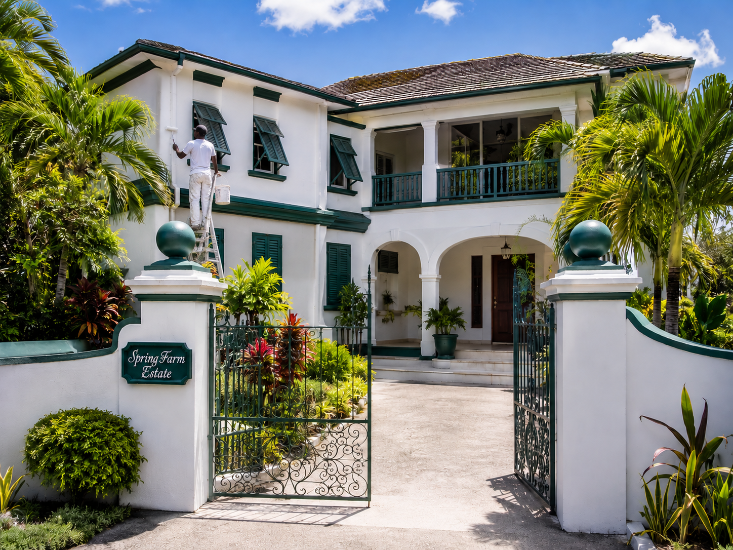 Exterior Painting & Refresh — Spring Farm Estate